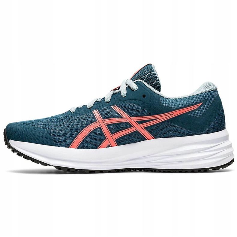 Buty do biegania Asics Patriot 12 Gs Jr 1014A139 400 granatowe 2
