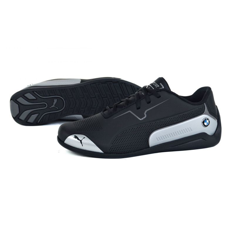 Buty Puma Bmw Mms Drift Cat 8 Jr 339979 01 czarne czerwone 1