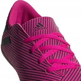 Buty piłkarskie adidas Nemeziz 19.4 FxG Junior różowe F99949 2