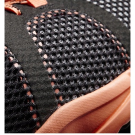 Buty treningowe adidas Adipure Flex W AF5875 czarne pomarańczowe szare 1