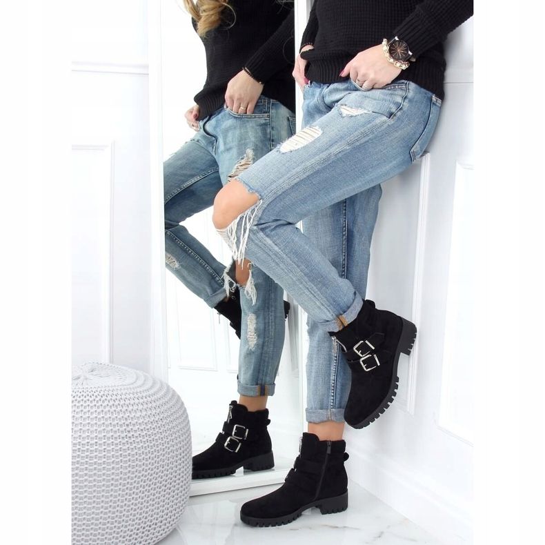 Botki na protektorze czarne XJ-30 Black 1