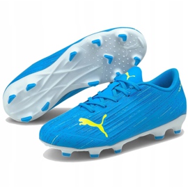 Buty piłkarskie Puma Ultra 4.2 Fg Ag Jr 106364 01 niebieskie niebieskie 2