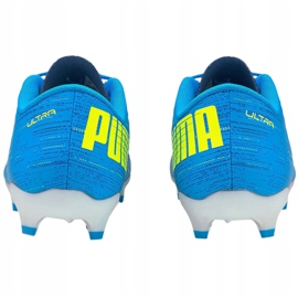 Buty piłkarskie Puma Ultra 4.2 Fg Ag Jr 106364 01 niebieskie niebieskie 4