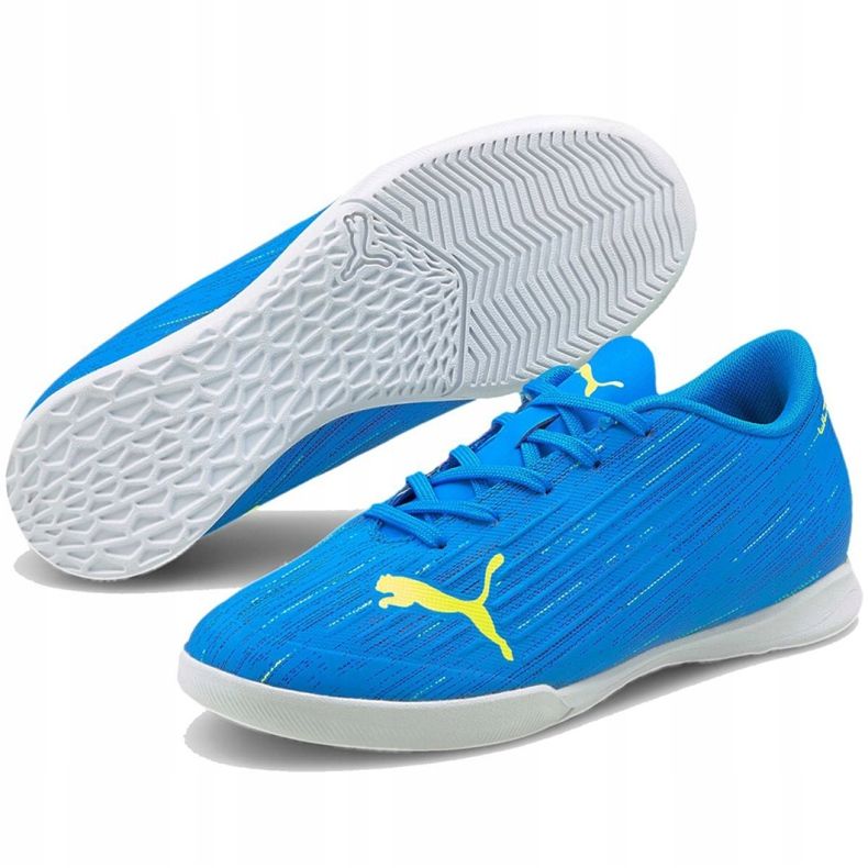 Buty piłkarskie Puma Ultra 4.2 It Jr 106368 01 niebieskie niebieskie 2
