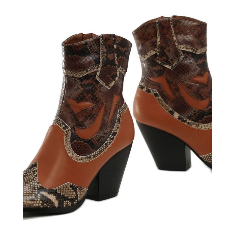 Vices 3332-68-camel brązowe wielokolorowe 1