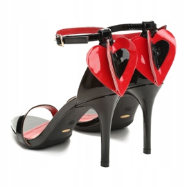 Vices 1467-1 Black 36 41 czarne czerwone 1