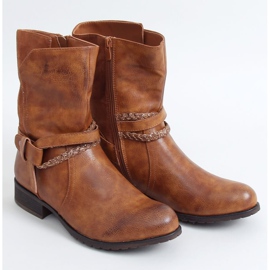 Botki damskie camel F3163 Camel brązowe 1