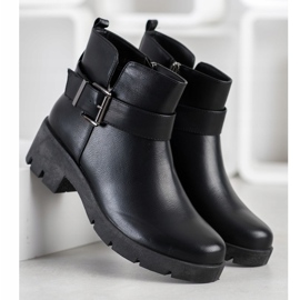 Seastar Workery Ze Sprzączką czarne 2