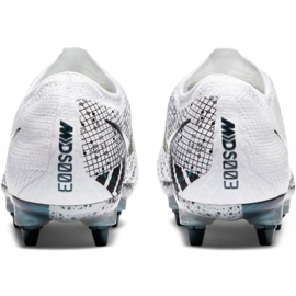Buty piłkarskie Nike Mercurial Vapor 13 Elite Mds Sg Pro Ac M CK2032 110 niebieski, biały, czarny białe 3
