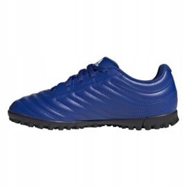Buty piłkarskie adidas Copa 20.4 Tf Jr EH0931 wielokolorowe niebieskie 1