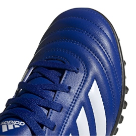 Buty piłkarskie adidas Copa 20.4 Tf Jr EH0931 wielokolorowe niebieskie 4