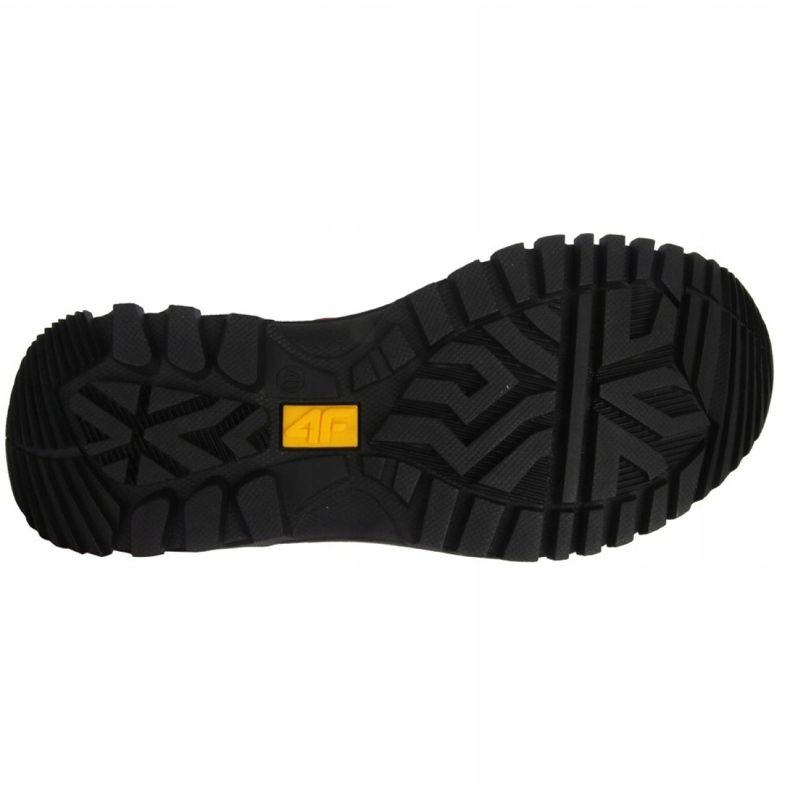 Buty trekkingowe 4F M H4Z20 OBMH253 62S czarne czerwone 1