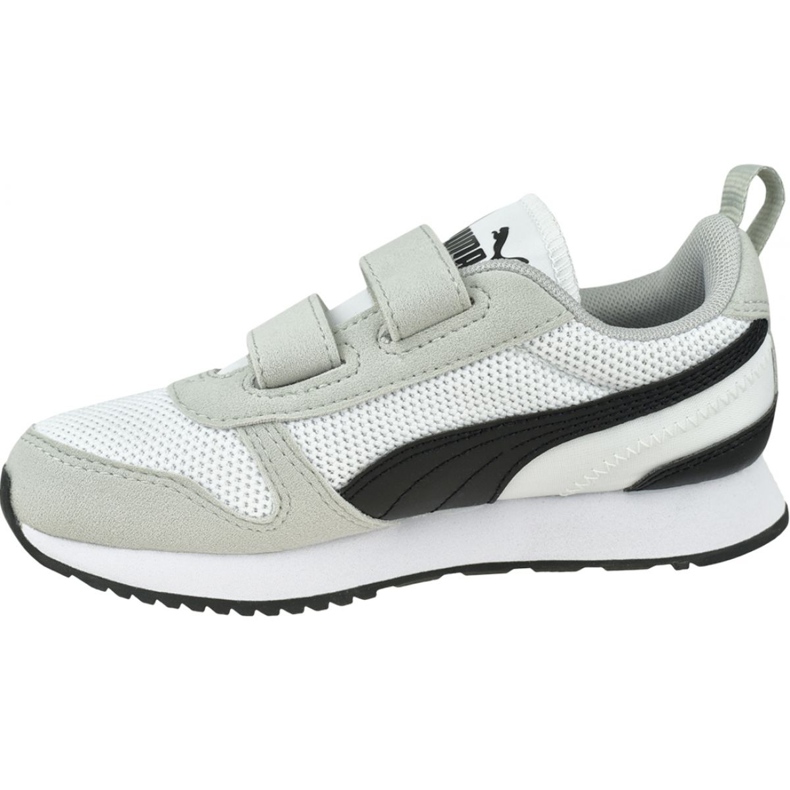 Buty Puma R78 V Ps Jr 373617 02 białe czarne szare 1