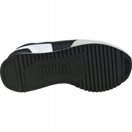 Buty Puma R78 V Ps Jr 373617 02 białe czarne szare 3