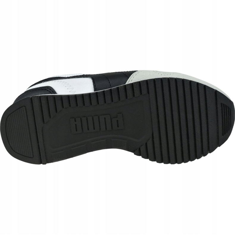Buty Puma R78 V Ps Jr 373617 02 białe czarne szare 3