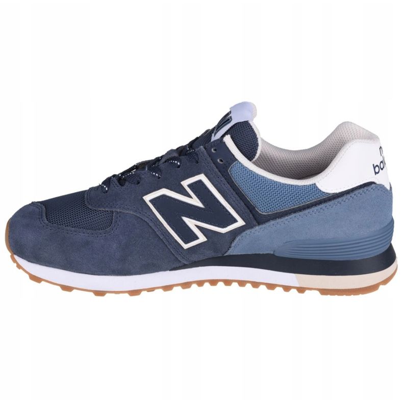 Buty New Balance U ML574GRE białe granatowe niebieskie 1