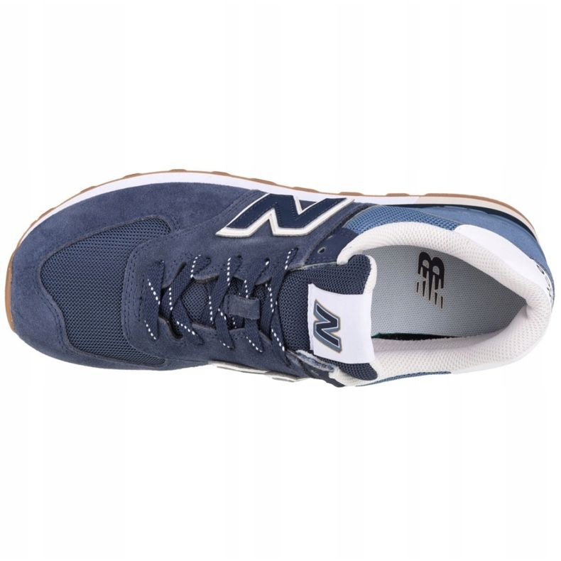 Buty New Balance U ML574GRE białe granatowe niebieskie 2