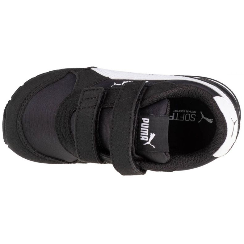 Buty Puma St Runner V2 Infants 365295 01 czarne wielokolorowe 2
