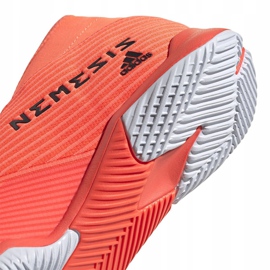 Buty piłkarskie adidas Nemeziz 19.3 Ll In M EH0276 wielokolorowe pomarańczowe 2