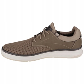 Buty Skechers Moreno-Zenter M 204051-STN beżowy brązowe 1