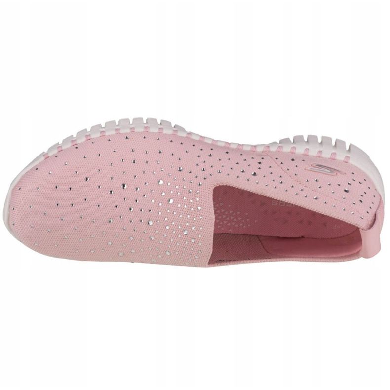 Buty Skechers Go Walk Smart-Bedazzle W 124053-LTPK różowe 2