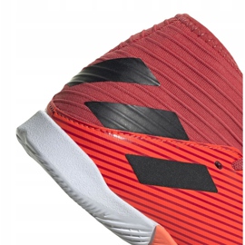 Buty piłkarskie adidas Nemeziz 19.3 In Jr EH0495 wielokolorowe czerwone 3