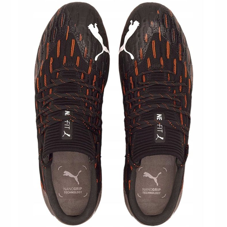 Buty piłkarskie Puma Future 6.1 Netfit Low Fg Ag M 106182 01 wielokolorowe czarne 1