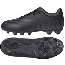 Buty piłkarskie adidas X Ghosted.4 FxG EG8195 czarne 2
