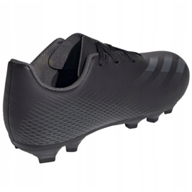 Buty piłkarskie adidas X Ghosted.4 FxG EG8195 czarne 3