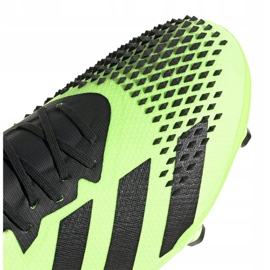 Buty piłkarskie adidas Predator 20.2 Fg M EH2932 zielone wielokolorowe 5