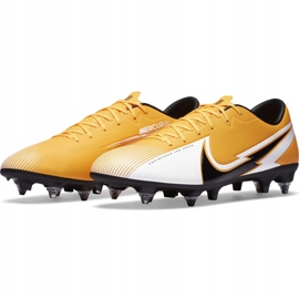 Buty piłkarskie Nike Mercurial Vapor 13 Academy SG-Pro Ac M BQ9142 801 wielokolorowe żółte 3