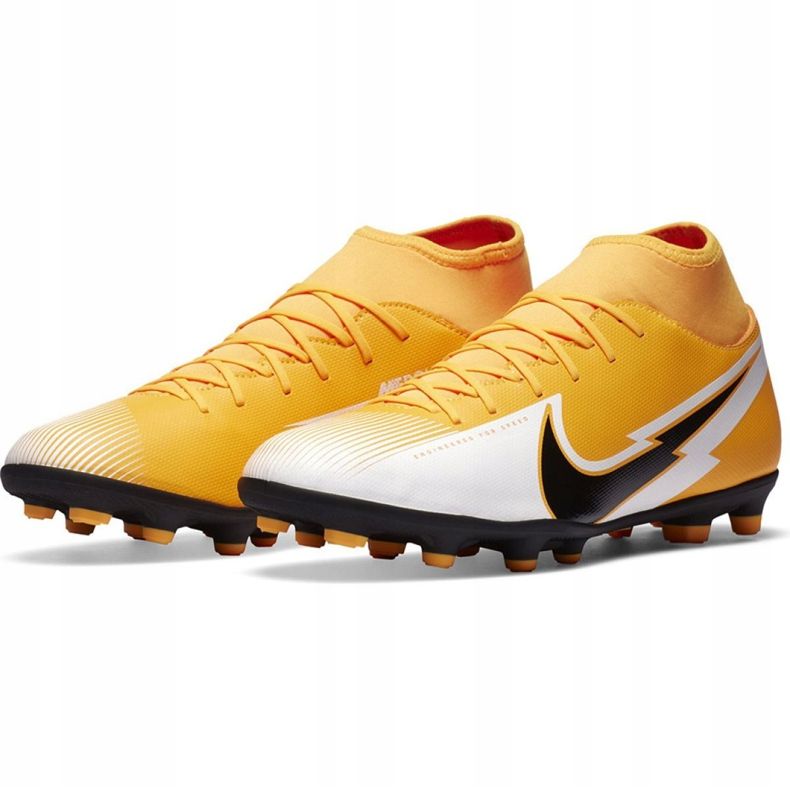 Buty piłkarskie Nike Mercurial Superfly 7 Club FG/MG M AT7949 801 wielokolorowe żółte 1
