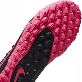 Buty piłkarskie Nike Phantom Gt Academy Df Tf M CW6666 006 czarne różowe, czarny 7