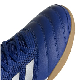 Buty piłkarskie adidas Copa 20.3 In Sala M EH1492 niebieskie srebrny, niebieski 3