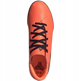 Buty piłkarskie adidas Nemeziz 19.4 Tf M EH0304 pomarańczowe wielokolorowe 1