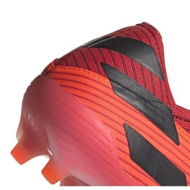 Buty piłkarskie adidas Nemeziz 19.1 Fg M EH0770 pomarańczowe wielokolorowe 4