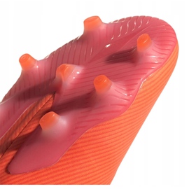 Buty piłkarskie adidas Nemeziz 19.1 Fg M EH0770 pomarańczowe wielokolorowe 5