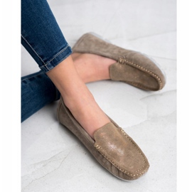 Filippo Mokasyny Ze Skóry brązowe 1