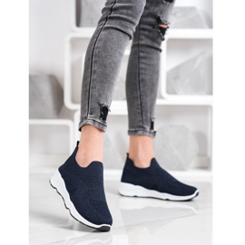 Goodin Wsuwane Sneakersy granatowe 2