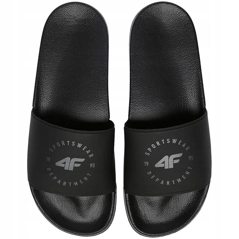 Klapki męskie 4F czarne NOSD4 KLM202 21S 1
