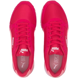 Buty Puma St Runner v2 Mesh Jr różowe 367135 08 1
