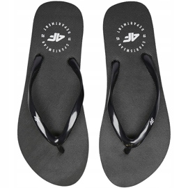 Klapki damskie 4F czarne H4L20 KLD005 21S 2