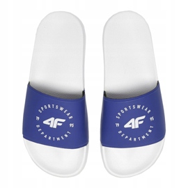 Klapki damskie 4F kobalt H4L20 KLD002 36S granatowe wielokolorowe 1