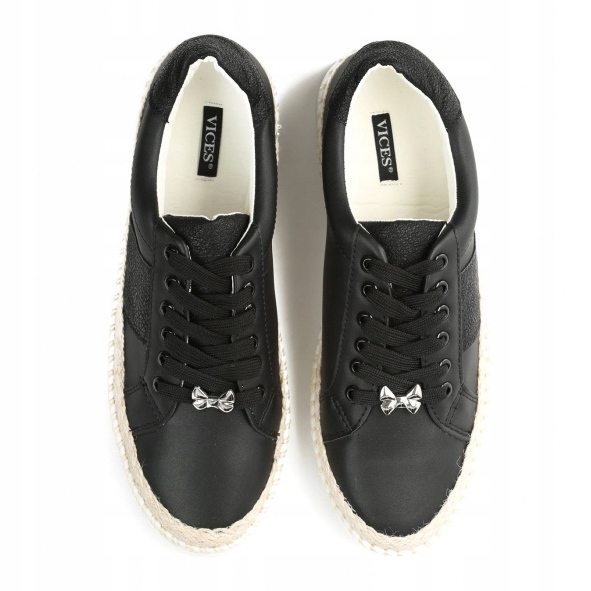Vices 9169-1 Black 36 41 czarne 2