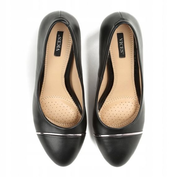 Vices 9140-1 Black 36 41 czarne 2