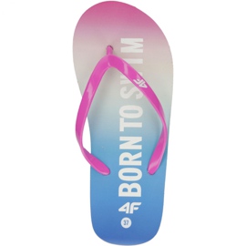 Klapki 4f Jr J4L19-JKLD204 90S multikolor wielokolorowe 1