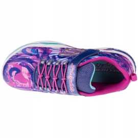 Buty Skechers Power Petals-Flowers Jr 20203L-PRMT fioletowe 2