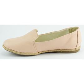 Baleriny damskie Bastek różowe 2