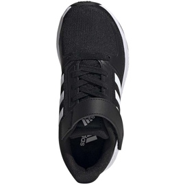 Buty dla dzieci adidas Runfalcon 2.0 czarne FZ0113 białe 1