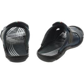 Klapki męskie 307 granatowe 2